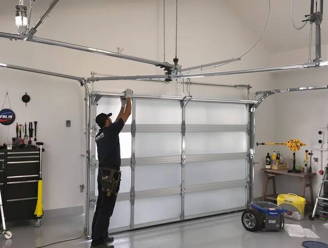 North Olmsted Garage Door Repair certified team performing precision garage door installation in North Olmsted