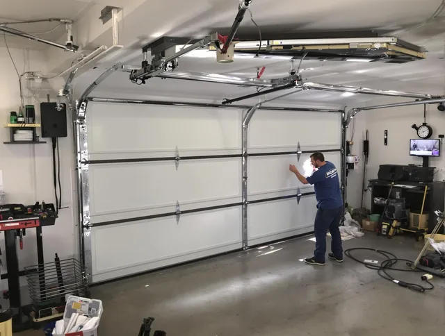Professional garage door repair service by North Olmsted Garage Door Repair in North Olmsted