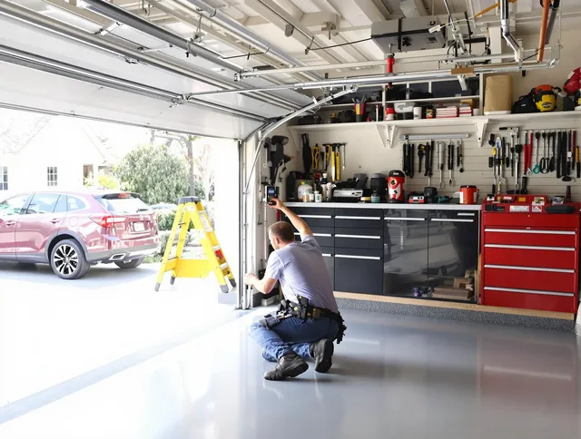 Local garage door repair service by North Olmsted Garage Door Repair in North Olmsted